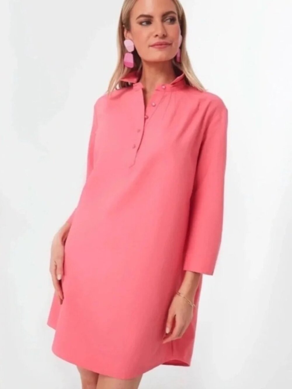 Tuckernuck Pomander Place Dahlia Pink Polly Dress Size XXL - Picture 2 of 10